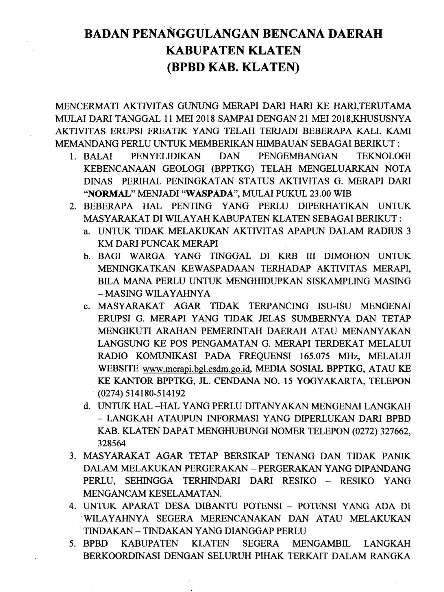 Detail Contoh Press Release Nomer 47