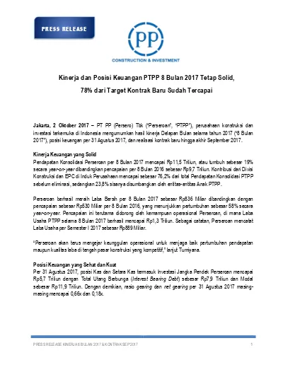 Detail Contoh Press Release Nomer 53
