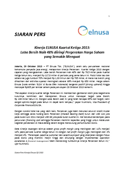 Detail Contoh Press Release Event Nomer 45
