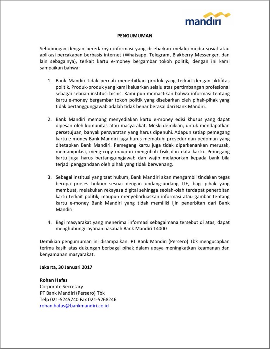 Detail contoh press release klarifikasi koleksi nomer 17