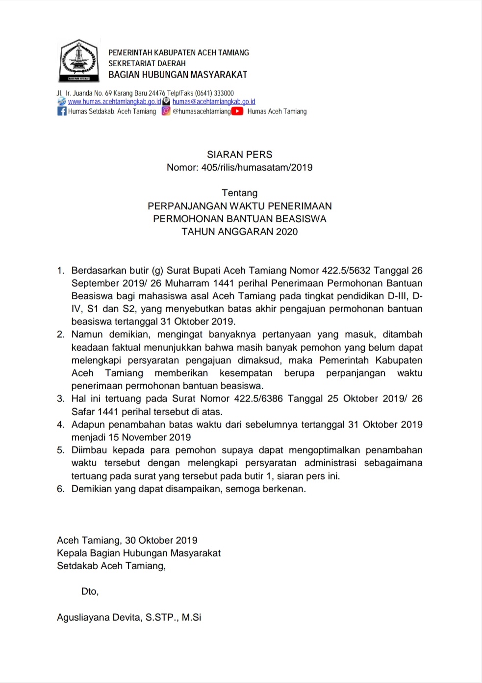 Detail Contoh Press Release Pemerintahan Nomer 16