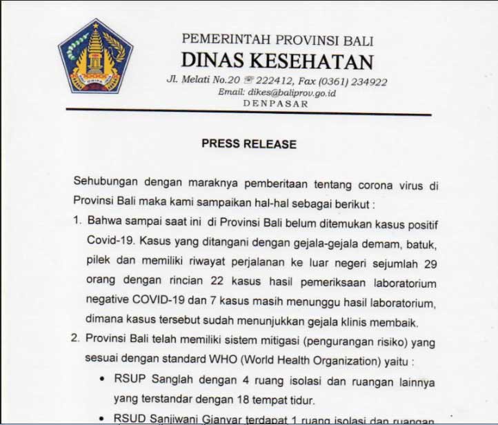 Detail Contoh Press Release Pemerintahan Nomer 3