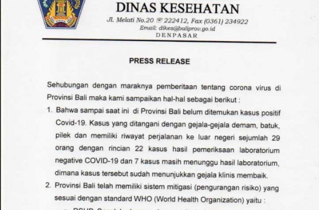 Detail Contoh Press Release Pemerintahan Nomer 28