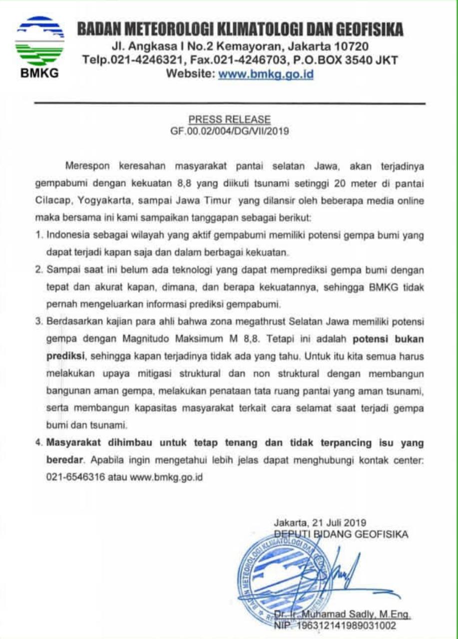 Detail Contoh Press Release Pemerintahan Nomer 51