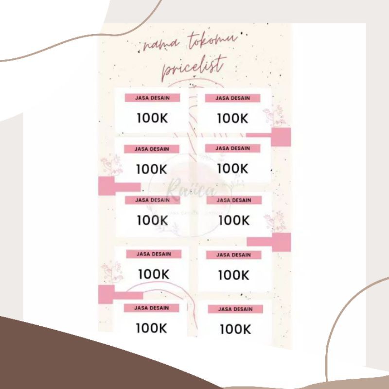 Detail Contoh Price List Nomer 25