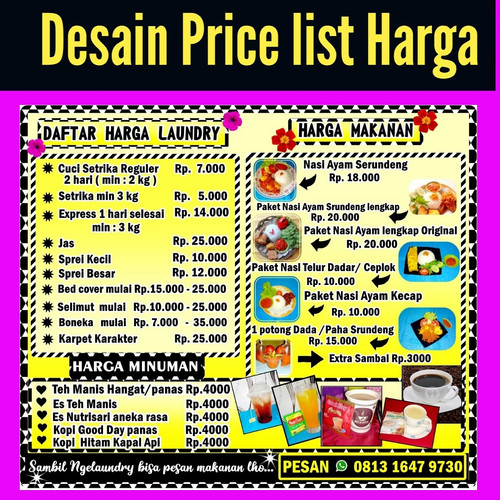 Detail Contoh Price List Makanan Nomer 12