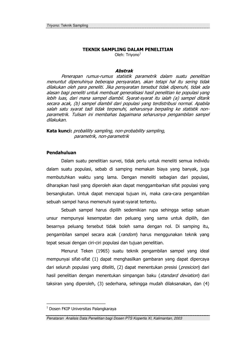 Detail Contoh Probability Sampling Nomer 55