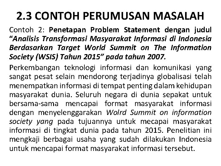 Detail Contoh Problem Statement Nomer 22