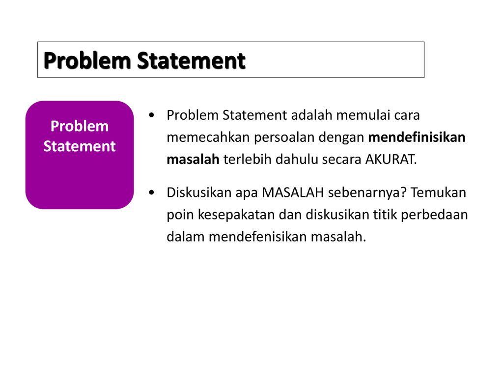 Detail Contoh Problem Statement Nomer 6