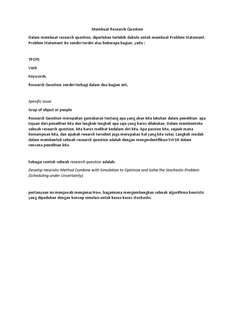 Detail Contoh Problem Statement Nomer 49