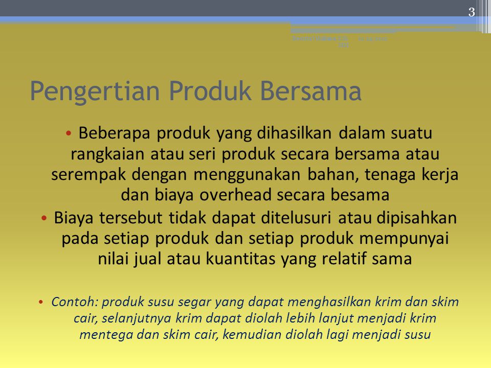 Detail Contoh Produk Bersama Dan Produk Sampingan Nomer 3