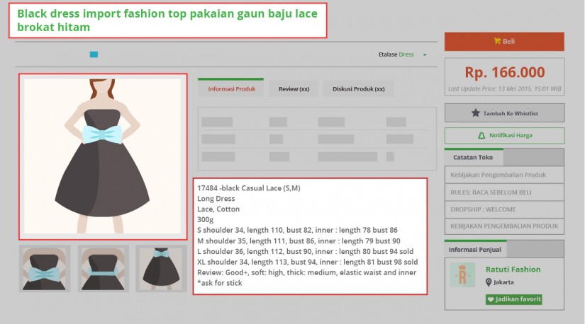 Detail Contoh Produk Fashion Nomer 40