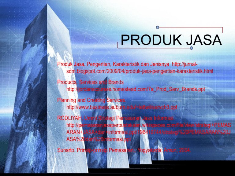 Detail Contoh Produk Jasa Nomer 7