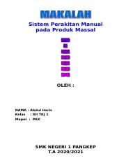 Detail Contoh Produk Perakitan Manual Nomer 29