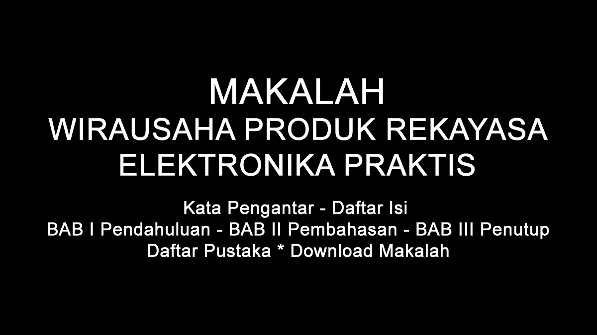 Detail Contoh Produk Rekayasa Nomer 23