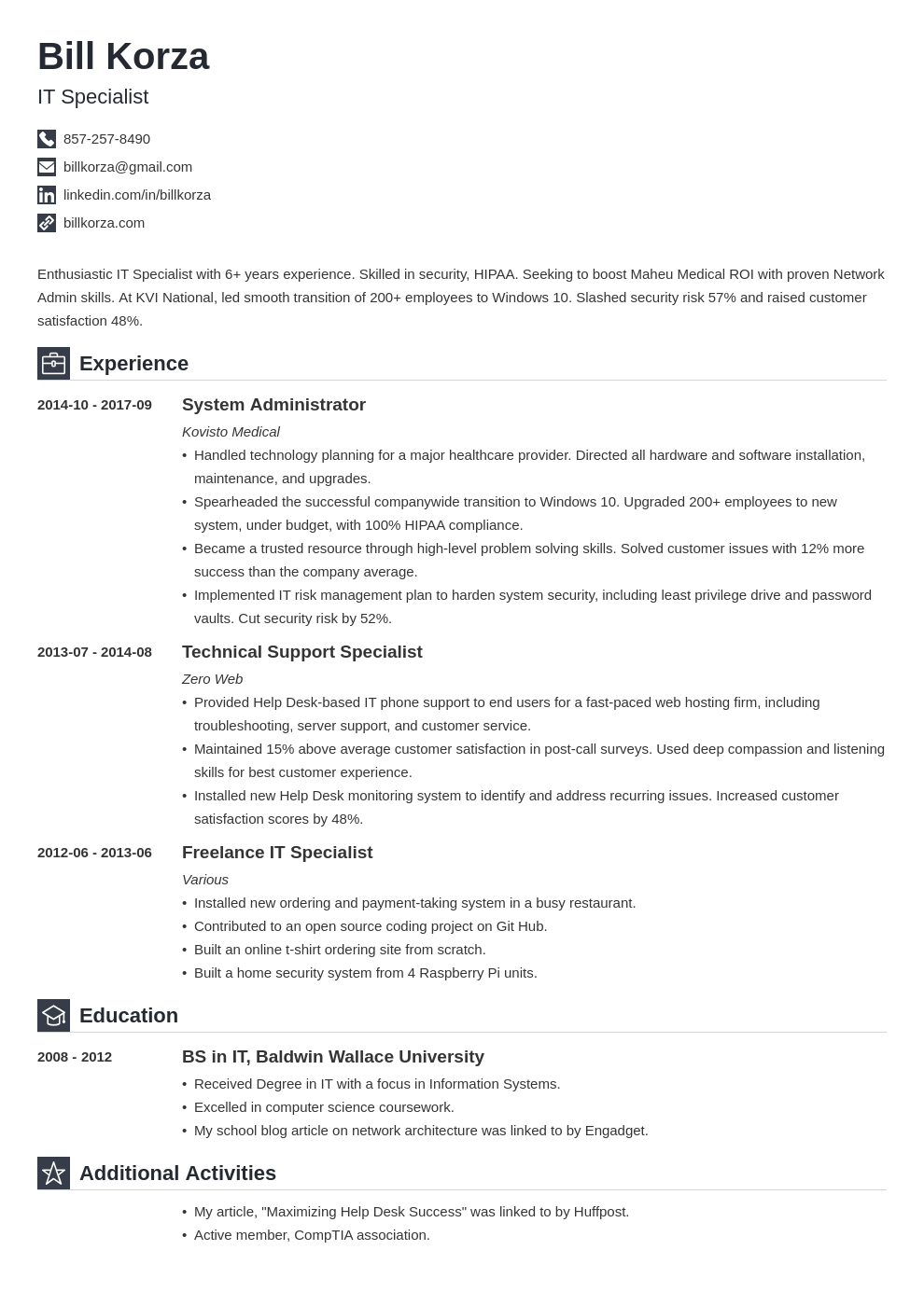 Detail Contoh Profesional Summary Nomer 12