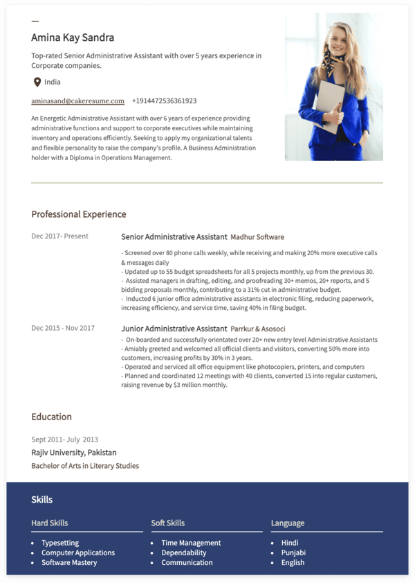 Detail Contoh Profesional Summary Nomer 14