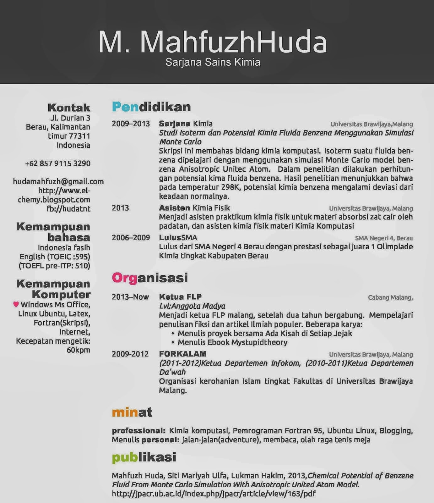 Detail Contoh Profesional Summary Nomer 16