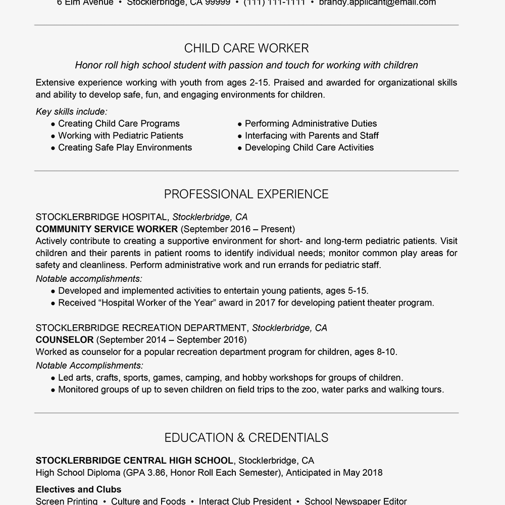 Detail Contoh Profesional Summary Nomer 24