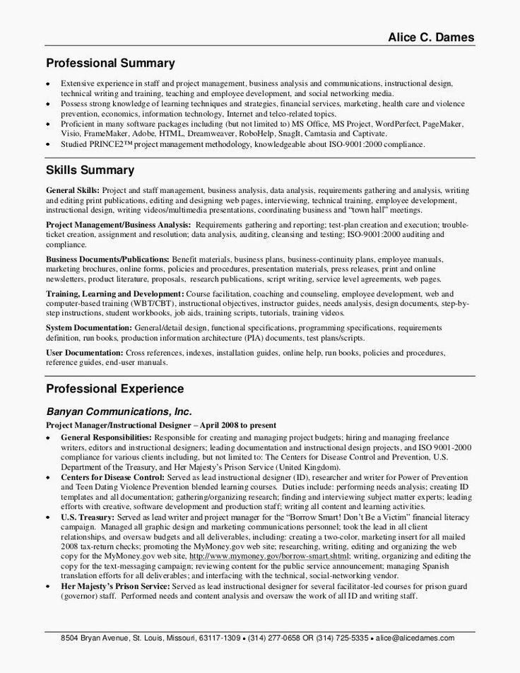 Detail Contoh Profesional Summary Nomer 35