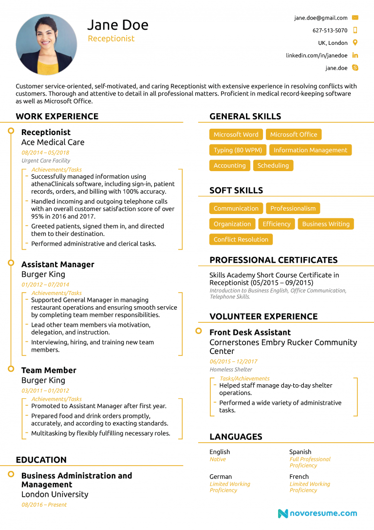 Detail Contoh Profesional Summary Nomer 8