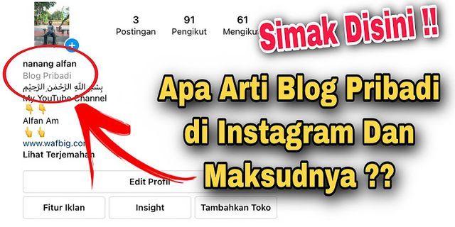 Detail Contoh Profil Blog Pribadi Nomer 35