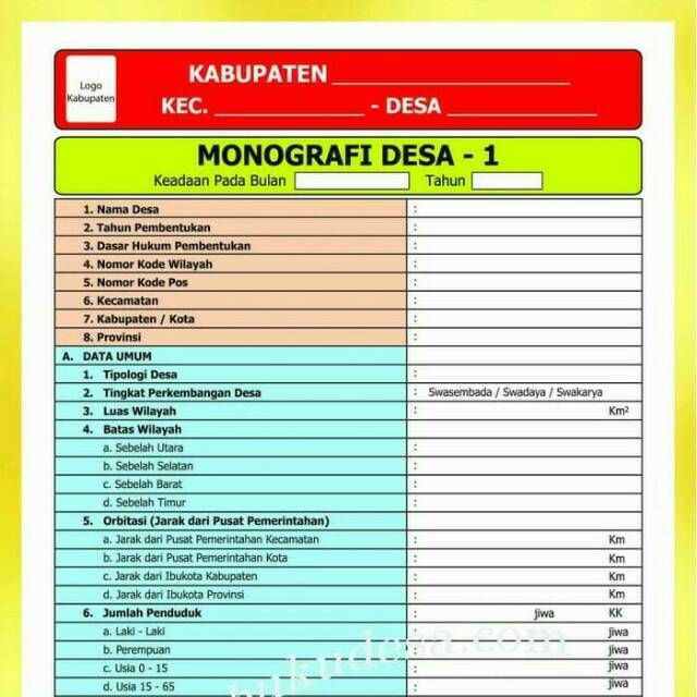 Detail Contoh Profil Desa Nomer 3