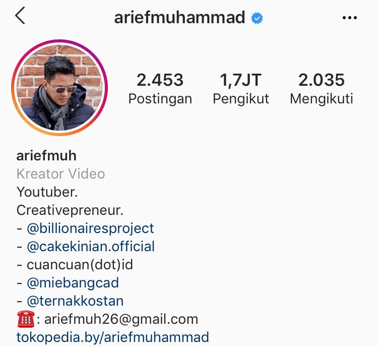 Detail Contoh Profil Instagram Keren Nomer 33