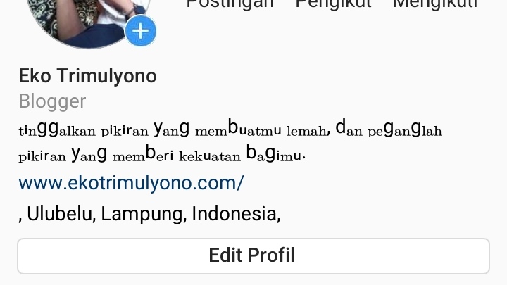 Detail Contoh Profil Instagram Keren Nomer 53