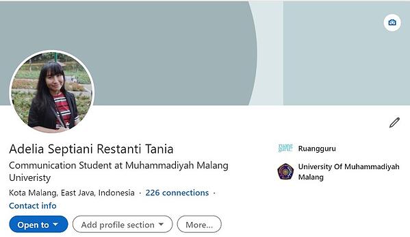 Detail Contoh Profil Linkedin Nomer 2