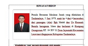 Detail Contoh Profil Penulis Nomer 49