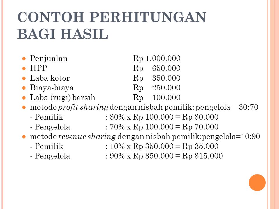 Detail Contoh Profit Sharing Nomer 14