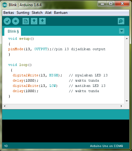 Detail Contoh Program Arduino Nomer 4