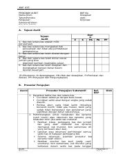 Detail Contoh Program Audit Nomer 4