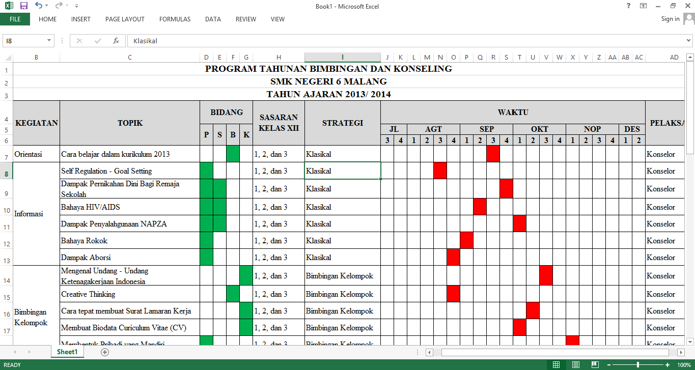 Detail Contoh Program Bk Nomer 30