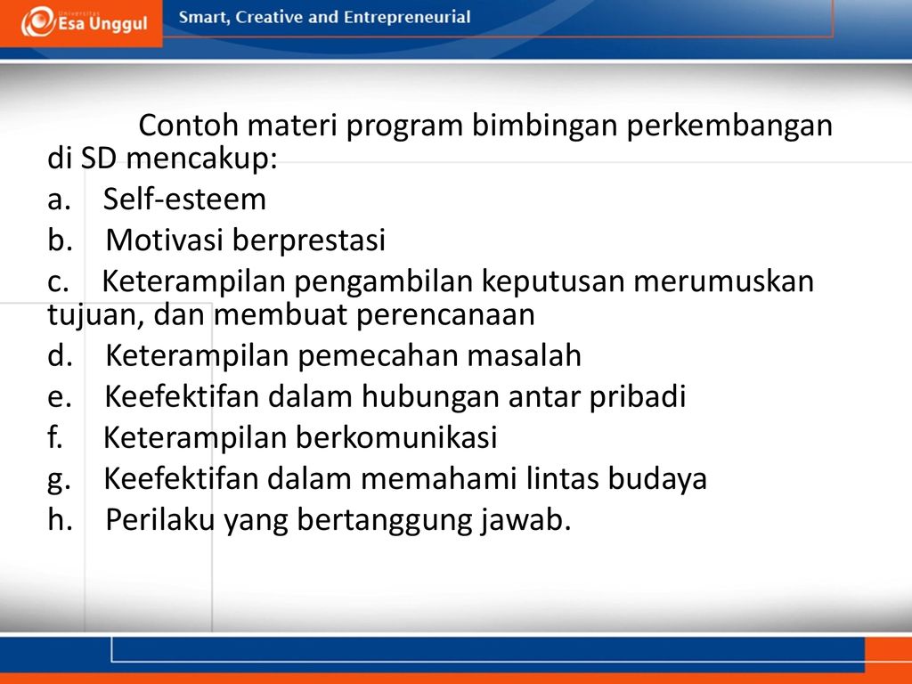 Detail Contoh Program Bk Di Sd Nomer 41