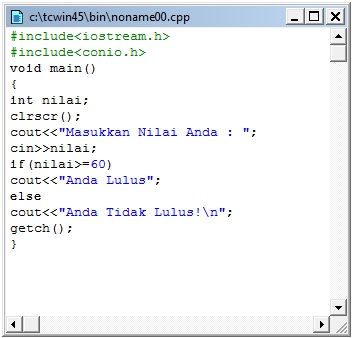 Detail Contoh Program C Nomer 12