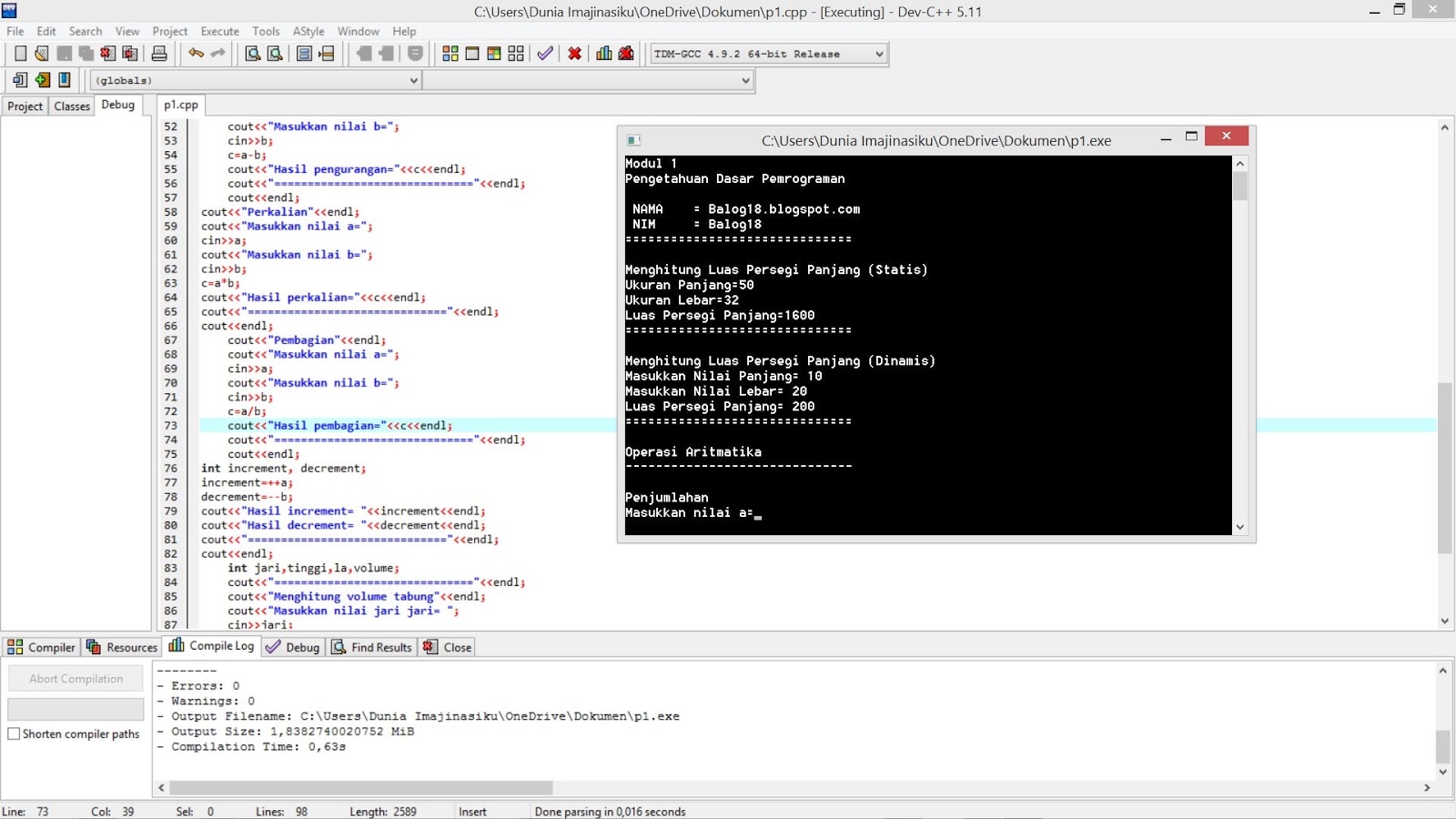 Detail Contoh Program C Nomer 13