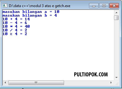 Detail Contoh Program C Nomer 31