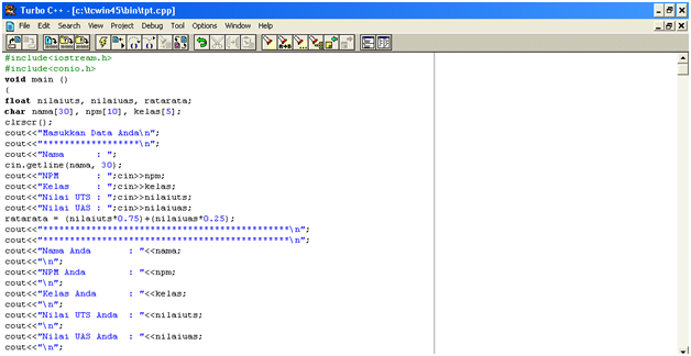 Detail Contoh Program C Nomer 32