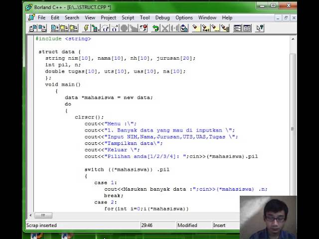 Detail Contoh Program C Nomer 38