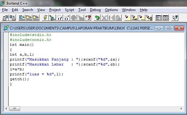 Detail Contoh Program C Nomer 5