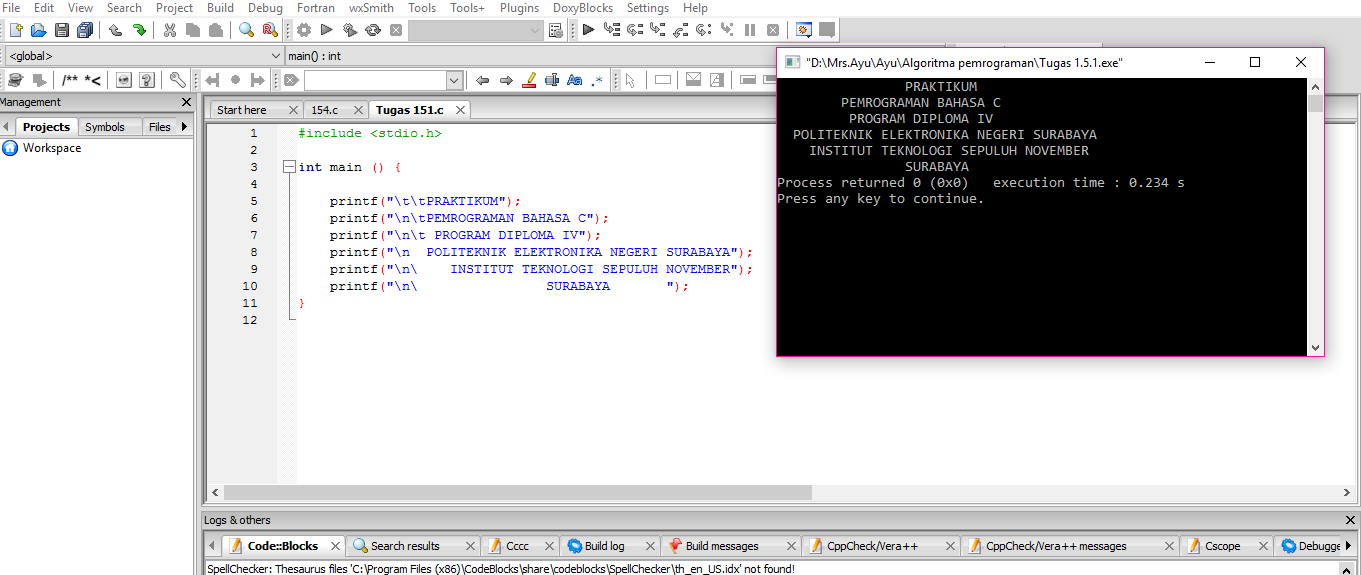 Detail Contoh Program C Nomer 39