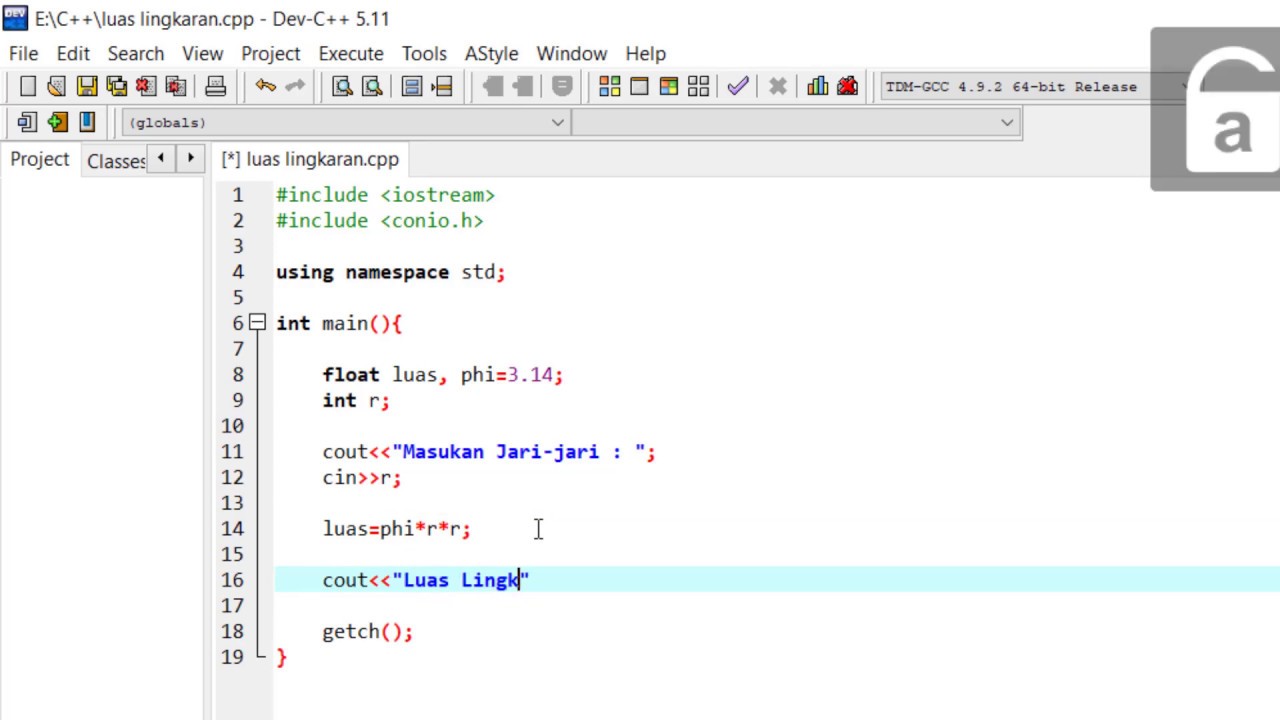 Detail Contoh Program C Nomer 40
