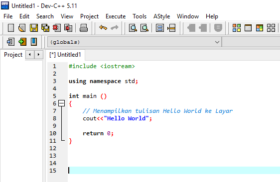 Detail Contoh Program C Nomer 8