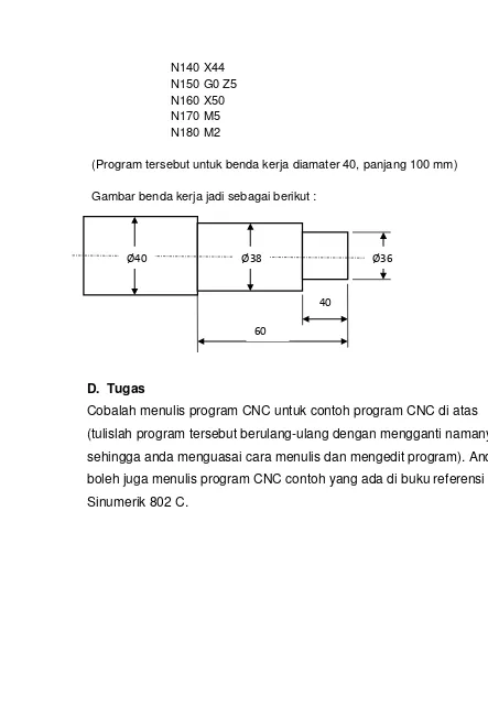 Detail Contoh Program Cnc Bubut Nomer 17