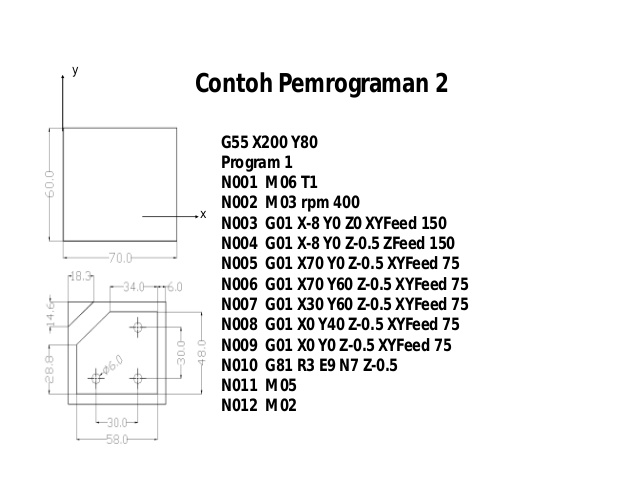 Detail Contoh Program Cnc Bubut Nomer 8