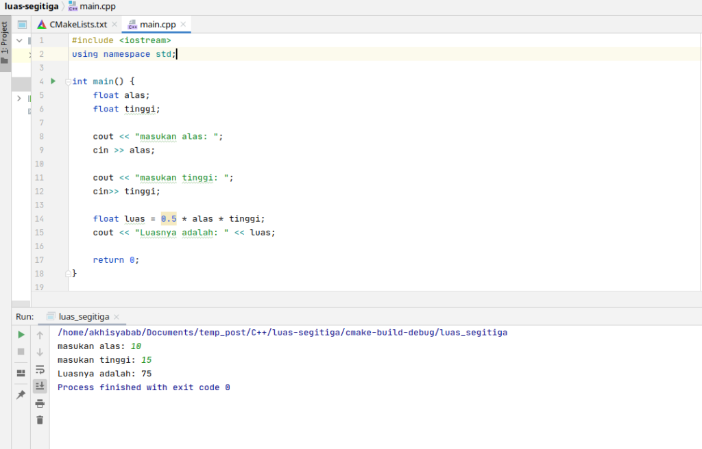 Detail Contoh Program Dev C Sederhana Nomer 43