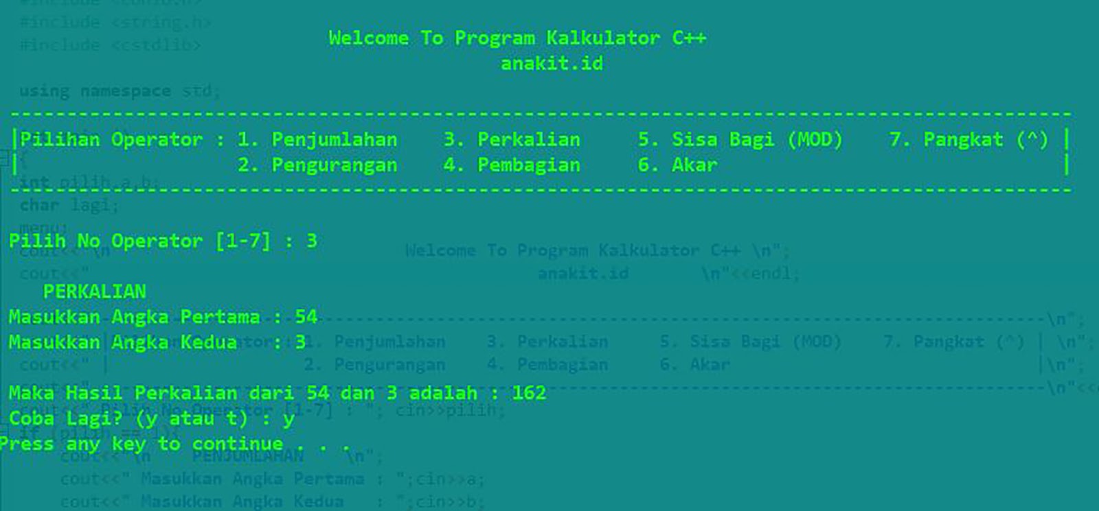 Detail Contoh Program Dev C Sederhana Nomer 54