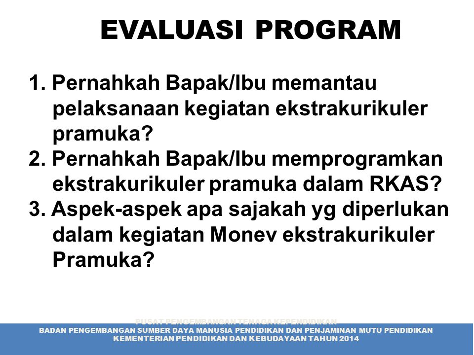 Detail Contoh Program Ekstrakurikuler Nomer 53